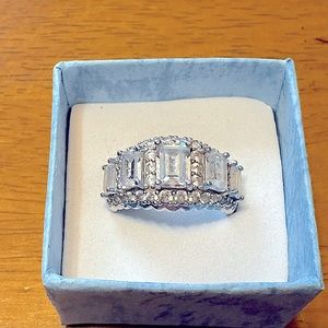 CZ ring sterling 925 - size 7